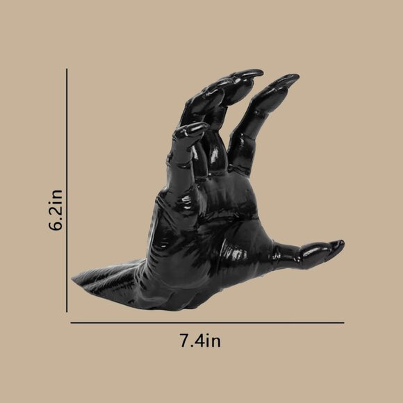 Life-Sized Wall-Mounted Spooky Hands with Candles – 3X - Picture 10 of 10